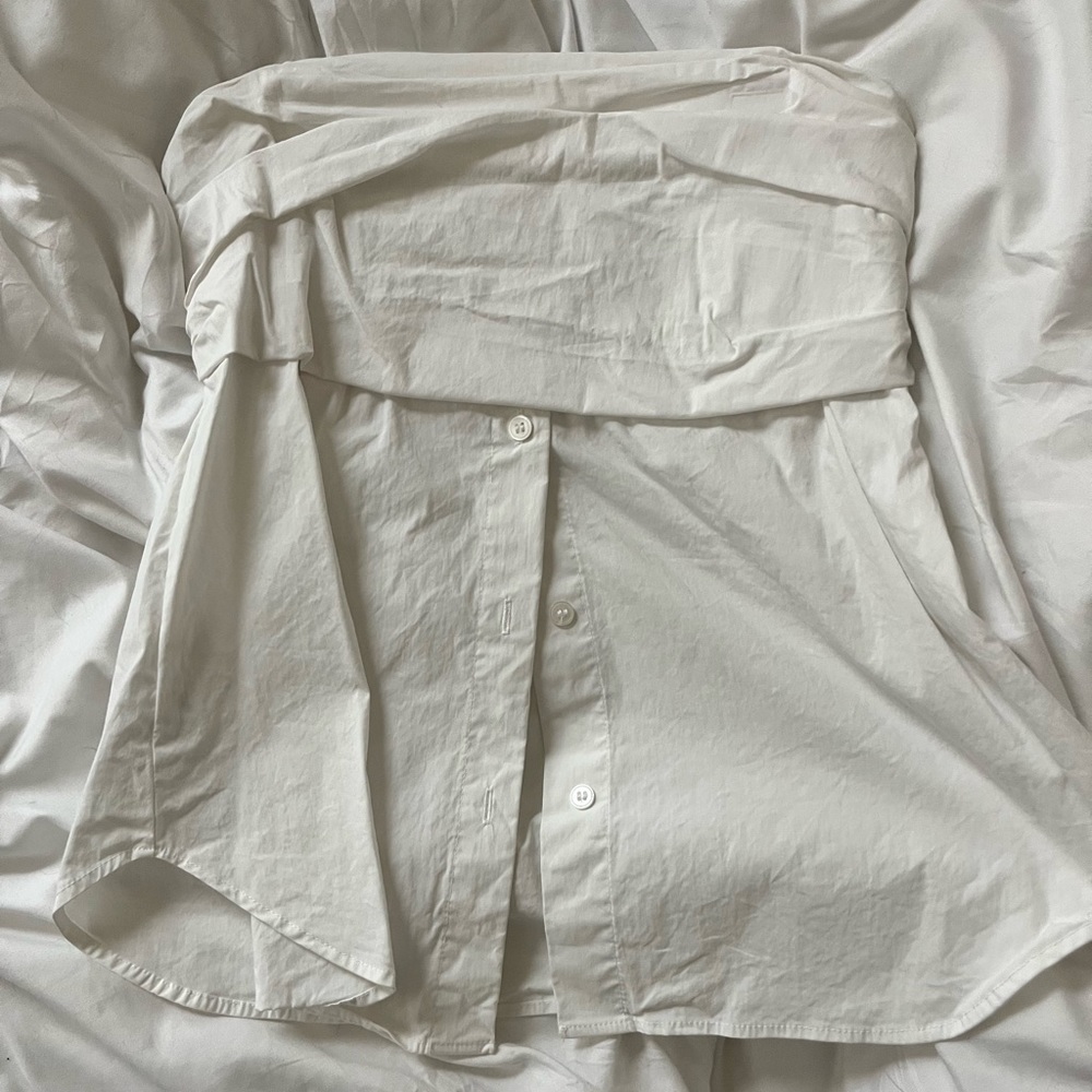 Zara off the shoulder top!